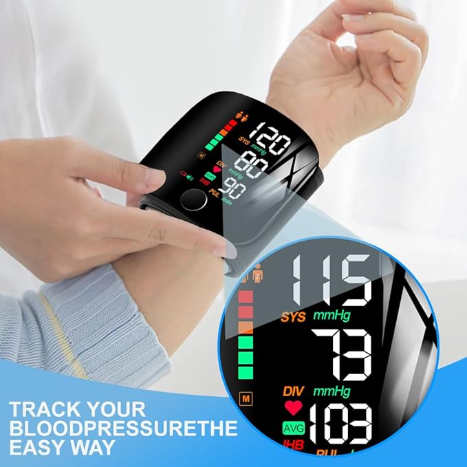 Wrist BP Monitor – Easy, Accurate & Portable Health Check