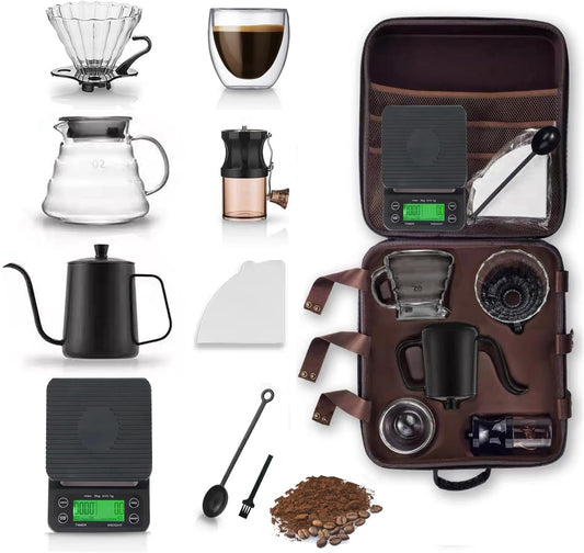 Portable Coffee Maker Set – Perfect for Home, Office & Travel