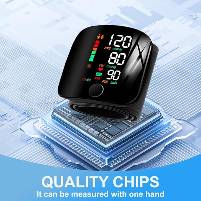 Wrist BP Monitor – Easy, Accurate & Portable Health Check