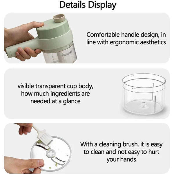 Handheld Food Chopper – Save Time in the Kitchen