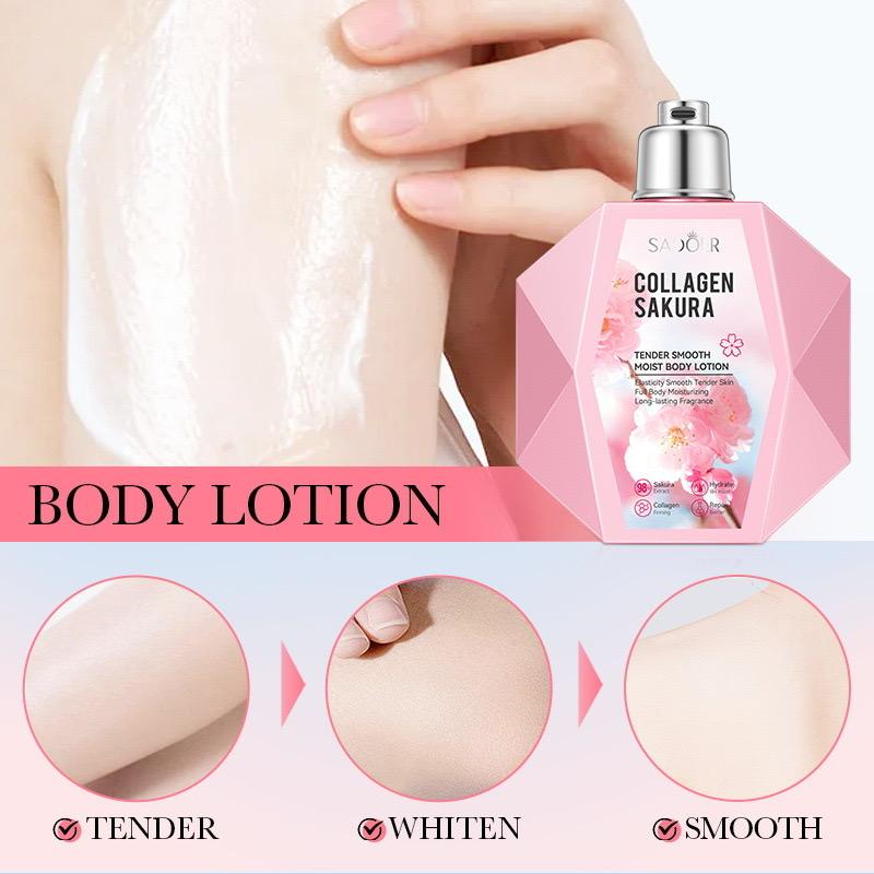 SADOER Collagen-Infused Sakura Lotion – Original Formula