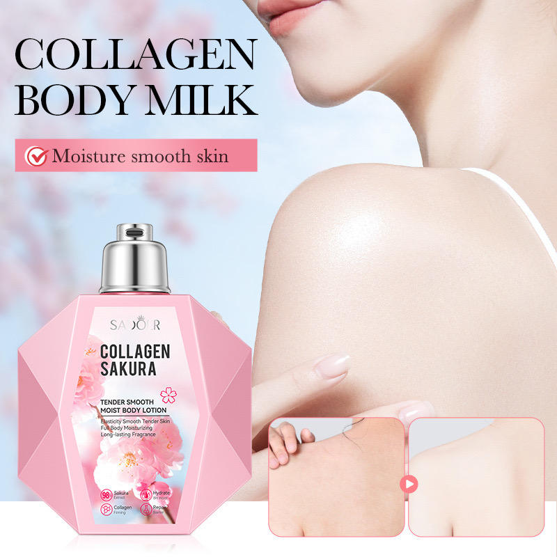 SADOER Collagen-Infused Sakura Lotion – Original Formula