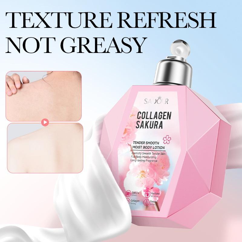 SADOER Collagen-Infused Sakura Lotion – Original Formula