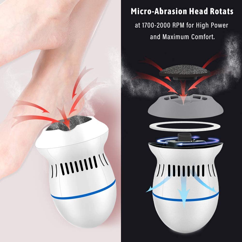 Rechargeable Electric Callus Remover – Salon-Quality Pedicure at Home