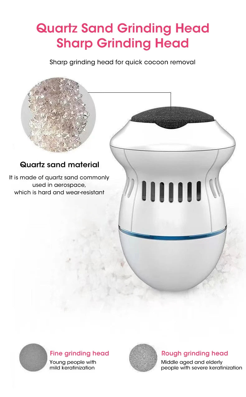 Rechargeable Electric Callus Remover – Salon-Quality Pedicure at Home