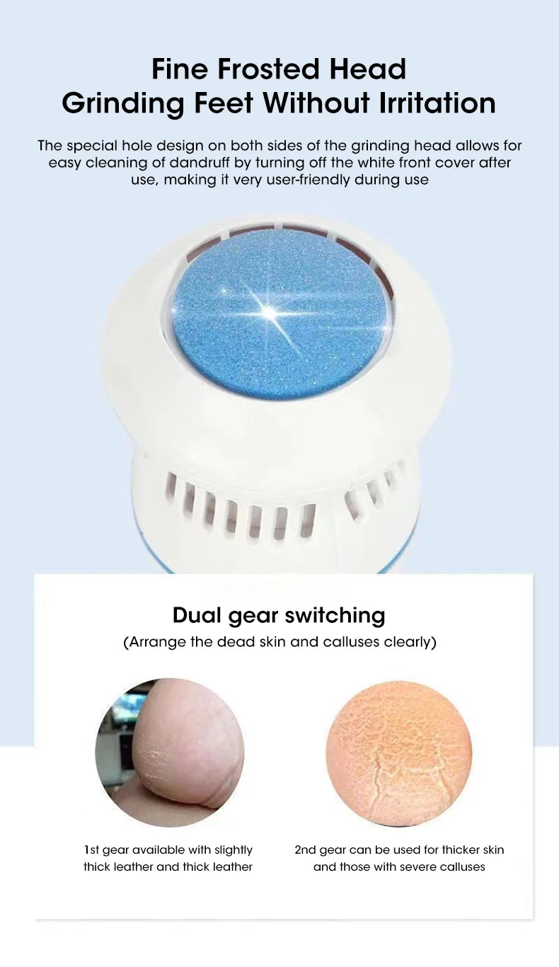 Rechargeable Electric Callus Remover – Salon-Quality Pedicure at Home