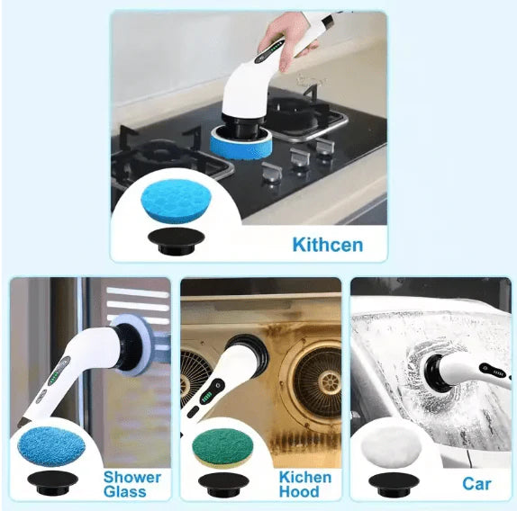 Electric Cleaning Brush – Powerful Scrubber for Easy Home Cleaning