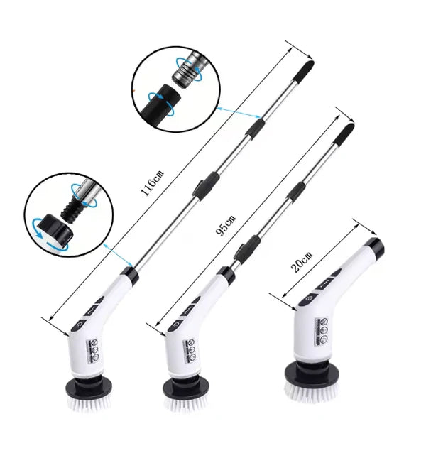 Electric Cleaning Brush – Powerful Scrubber for Easy Home Cleaning