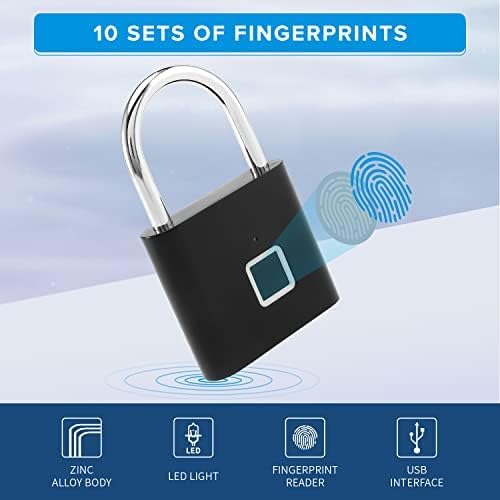 Smart Fingerprint Lock – One-Touch Access, No Keys Needed
