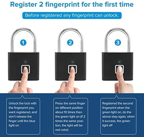 Smart Fingerprint Lock – One-Touch Access, No Keys Needed