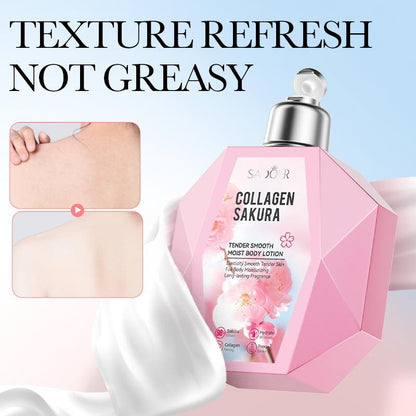 SADOER Collagen-Infused Sakura Lotion – Original Formula